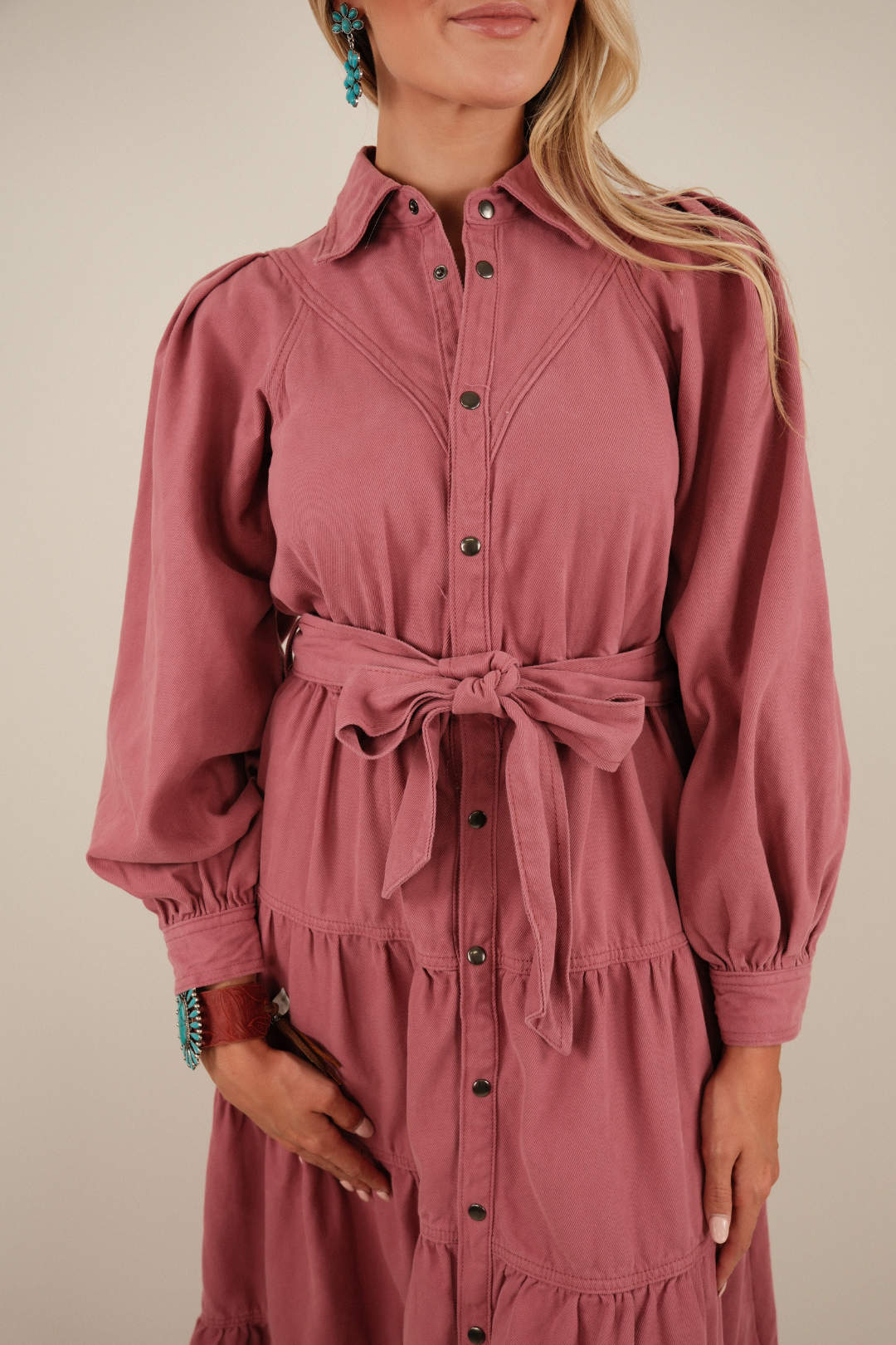Dusty Rose Range Dress