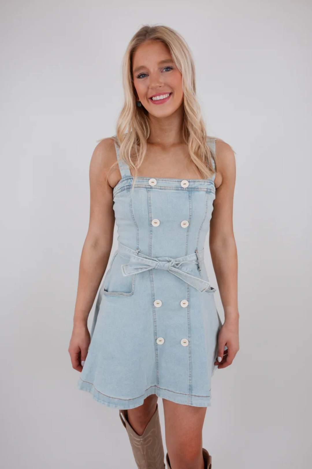 Dusty Ridge Denim Dress