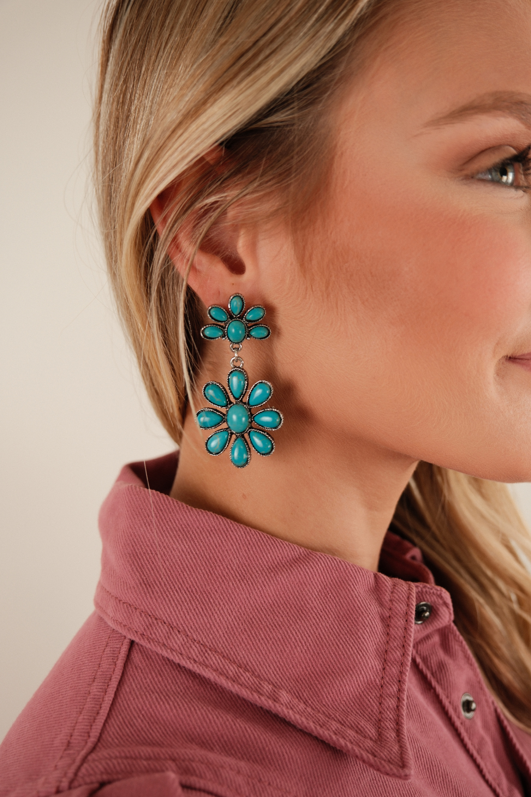 Desert Bloom Drop Earrings
