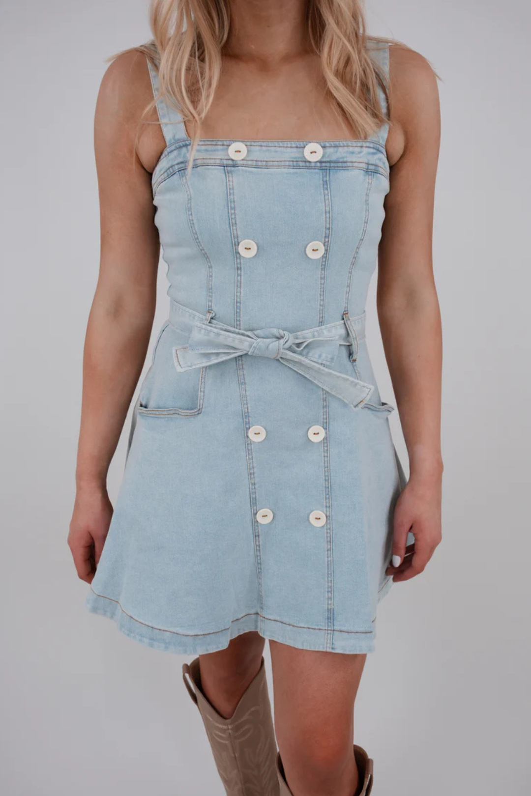 Dusty Ridge Denim Dress