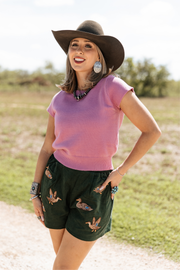 Prickly Pear Knit Top