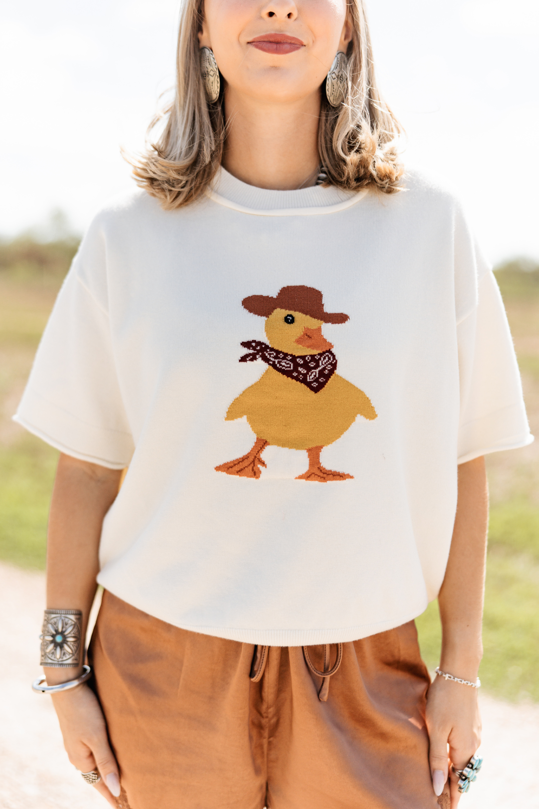 Little Outlaw Duck Sweater