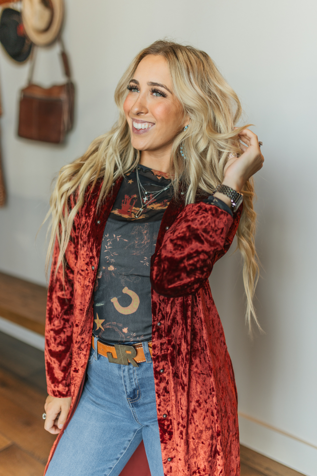 Rustler’s Moon Mesh Top