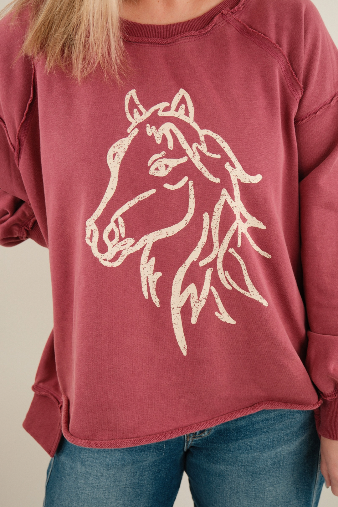 Cowgirl Comfort Crewneck