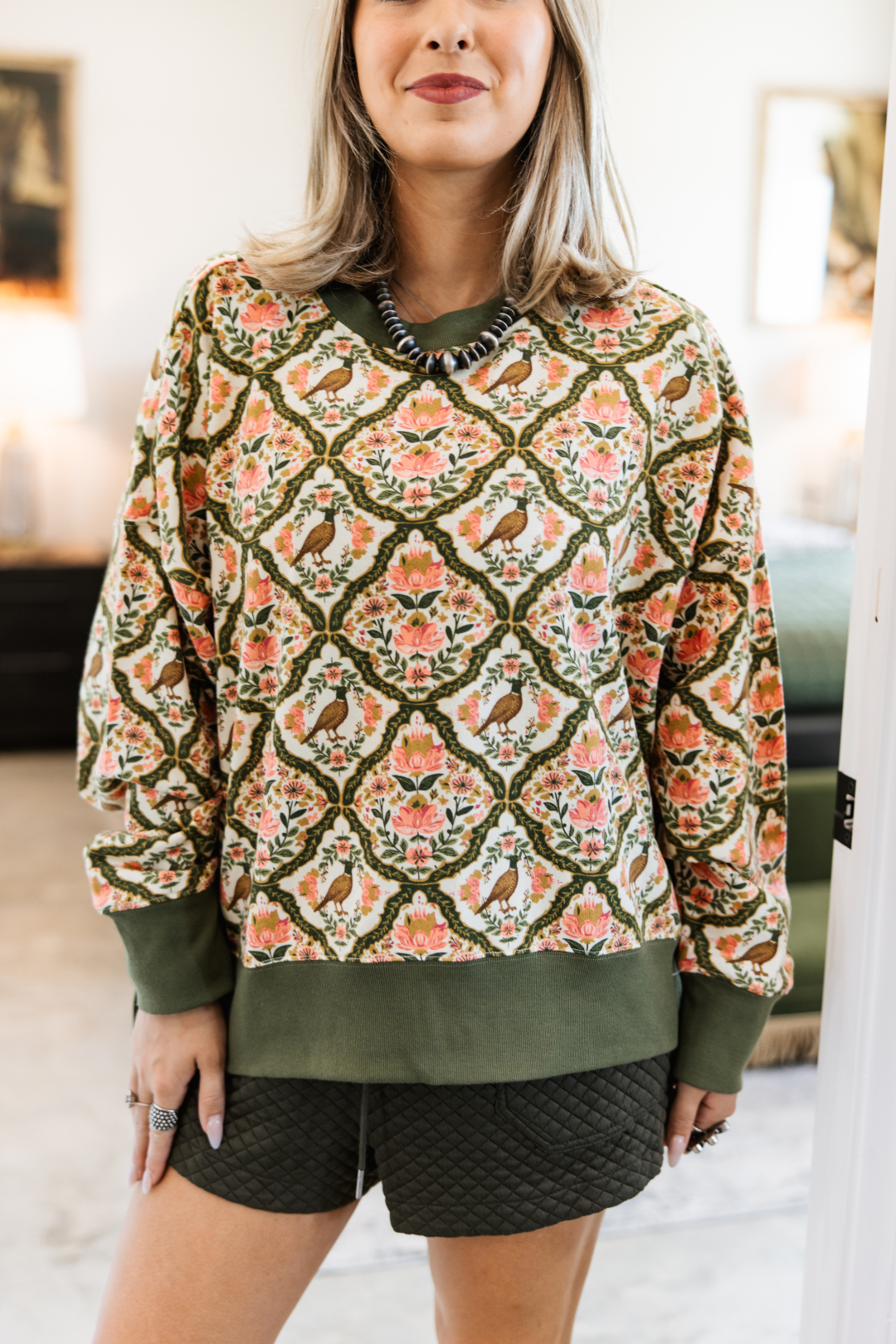 Birds of a Feather Pheasant Sweatshirt