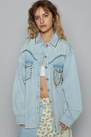 Bronco Belle Studded Shirt