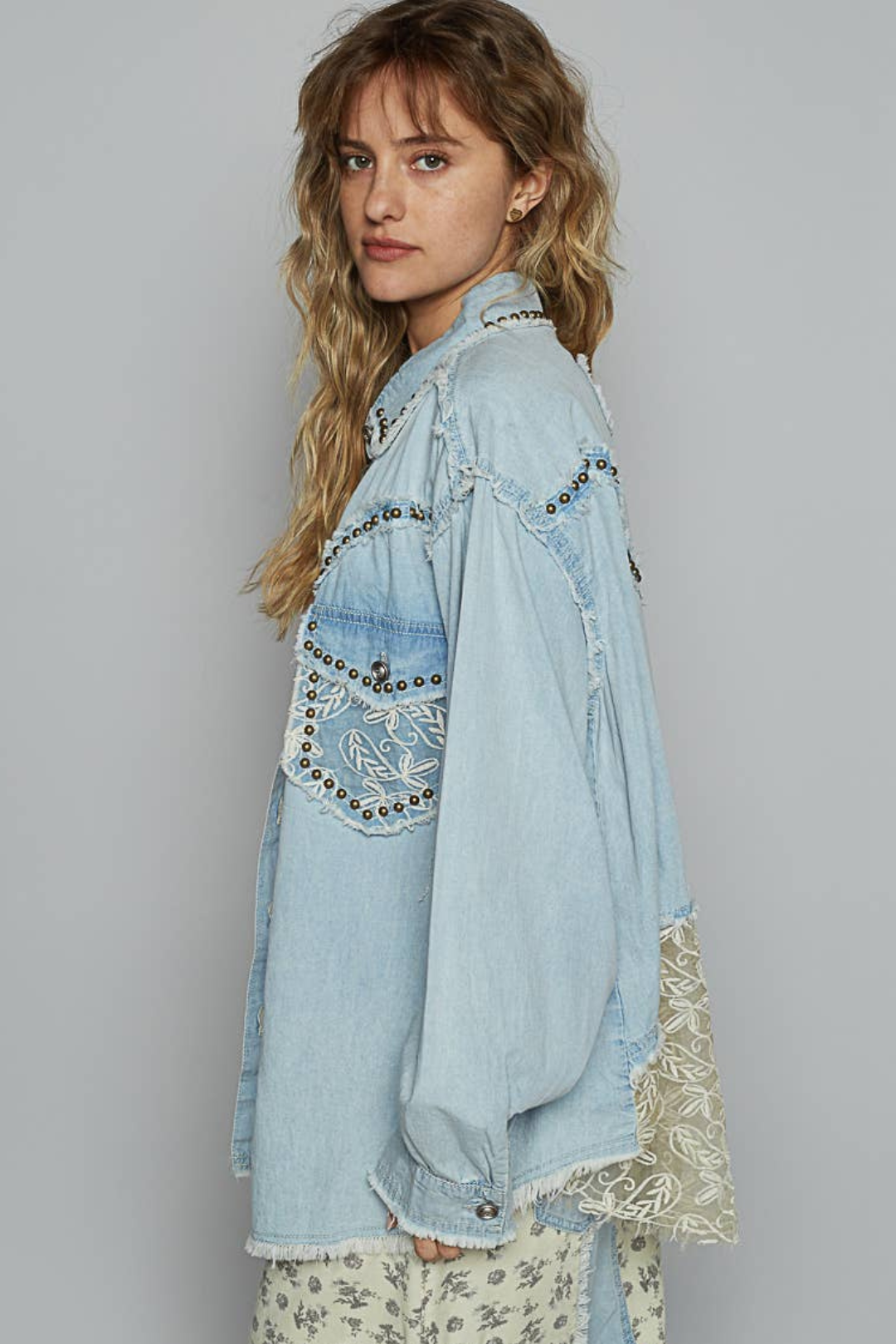 Bronco Belle Studded Shirt