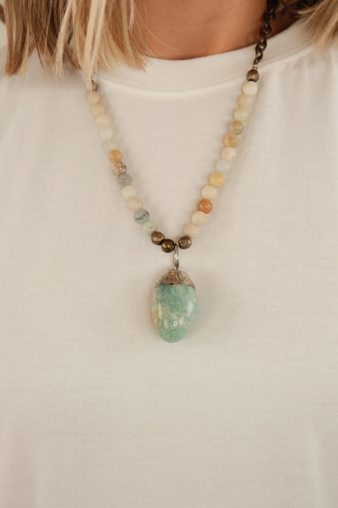 Stone Meadow Pendant Necklace