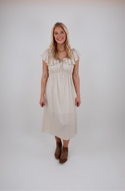 Wildflower Ruffle Maxi Dress
