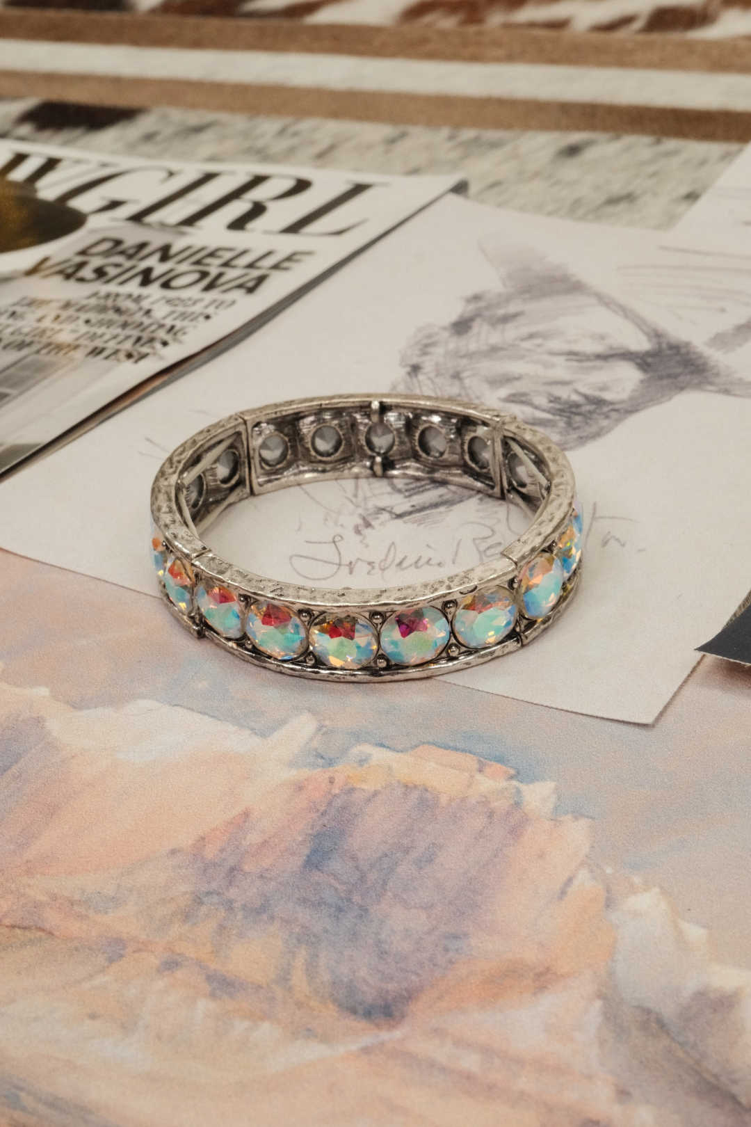 Moonlit Mesa Stretch Bangle