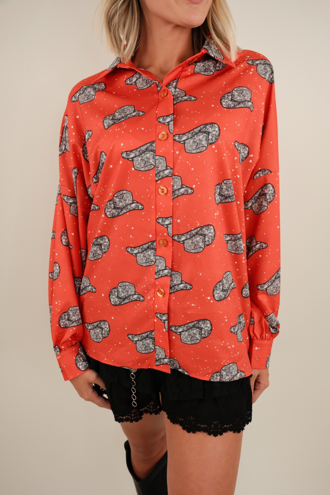 Disco Rodeo Button-Up
