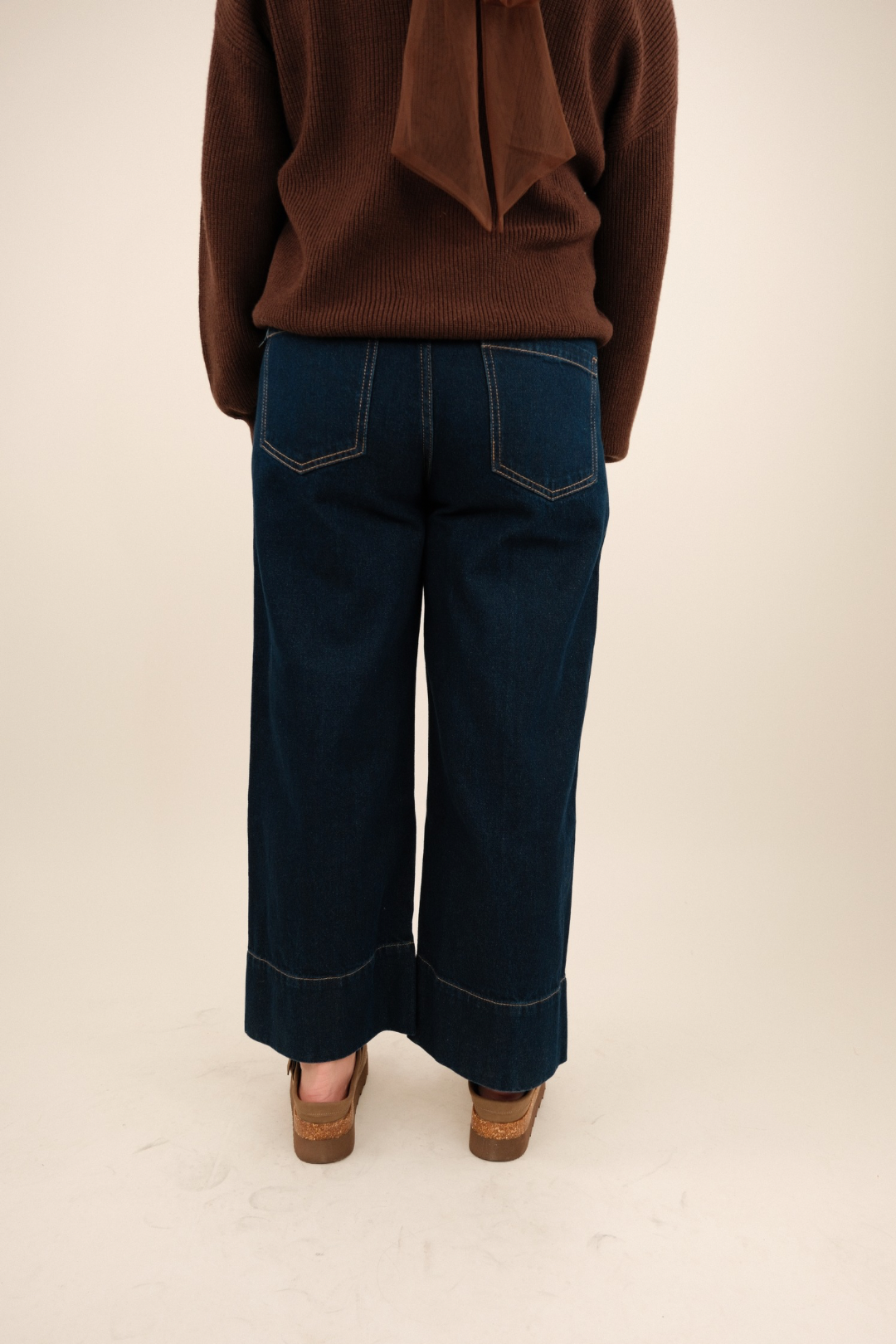 High Desert Wide Leg Cropped Jeans