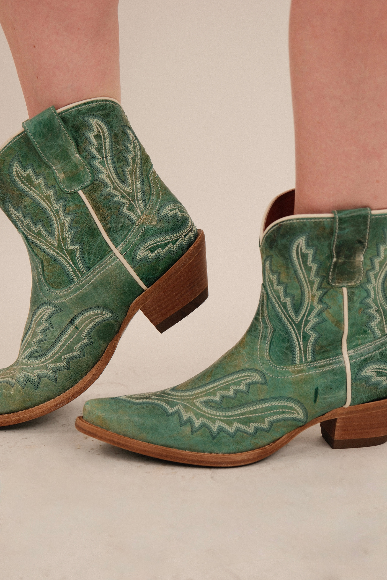 Eleanor Desert Sage Ankle Boot