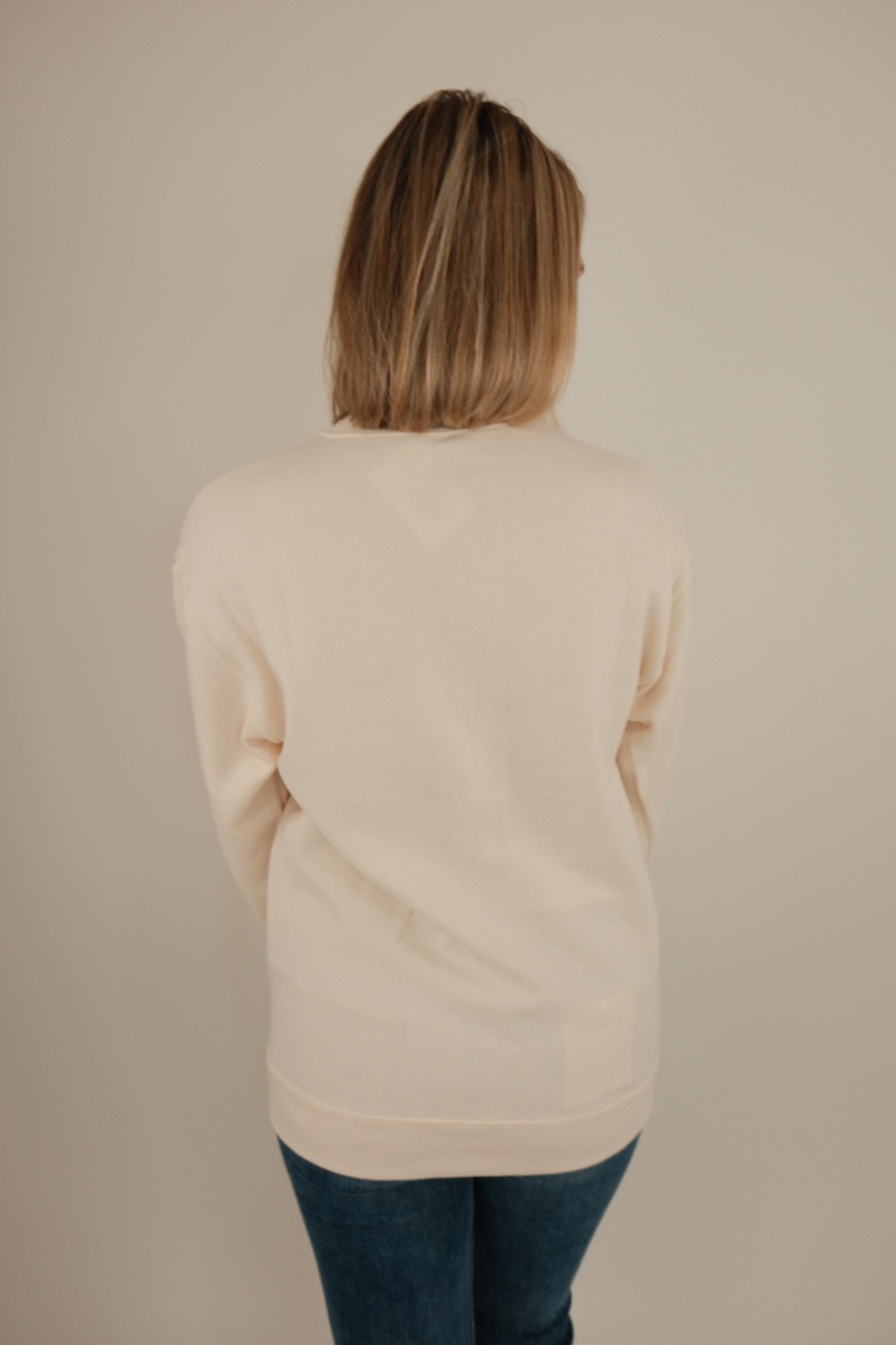 Holly Horseshoe Christmas Pullover