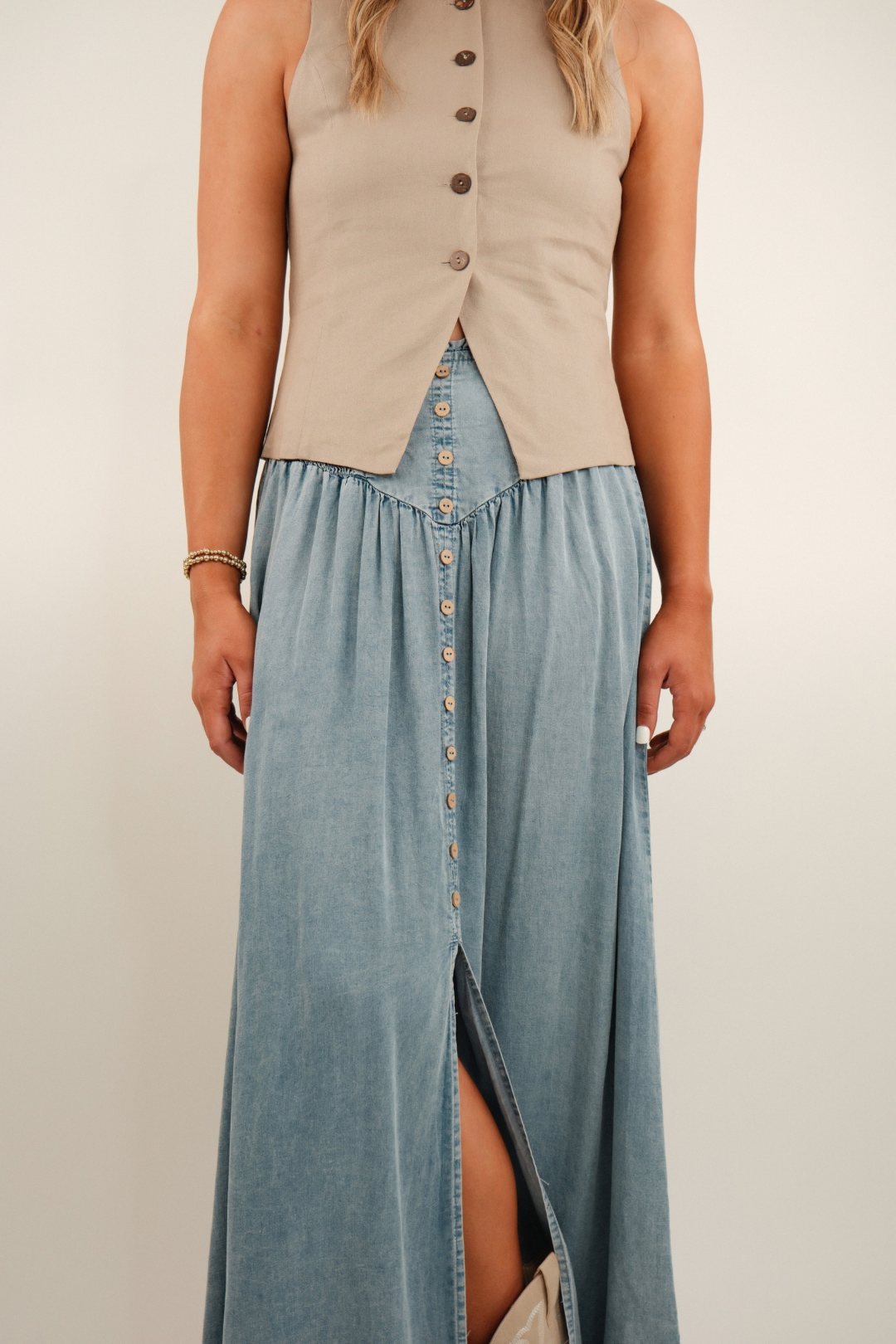 Bronco Belle Denim Skirt