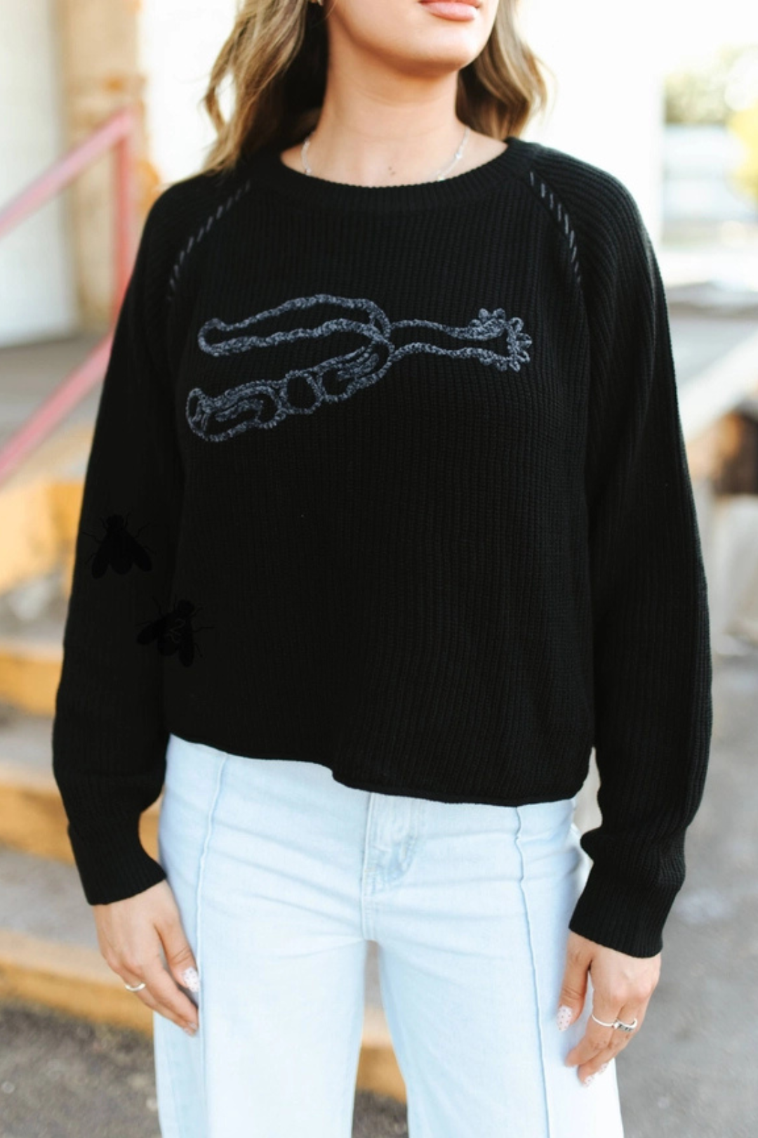 Silver Spur Knit Sweater