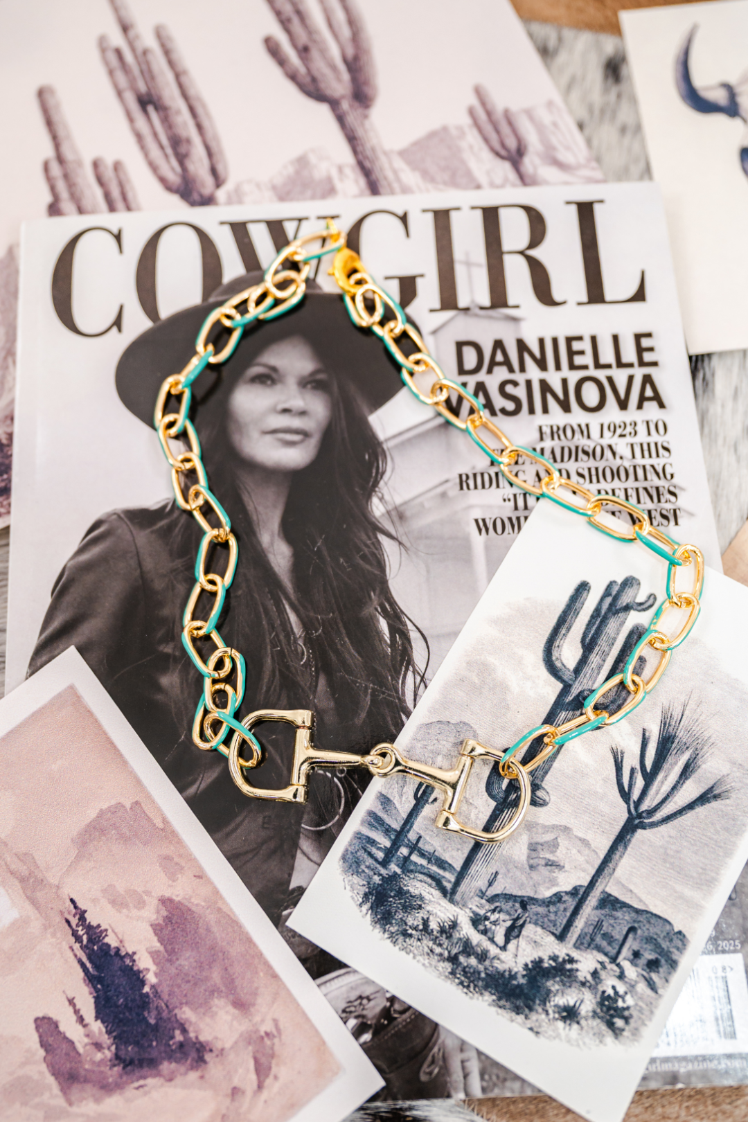 Turquoise Trails Chain Necklace