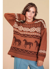 Prairie Run Knit Sweater