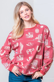 Saddle Song Western Blouse