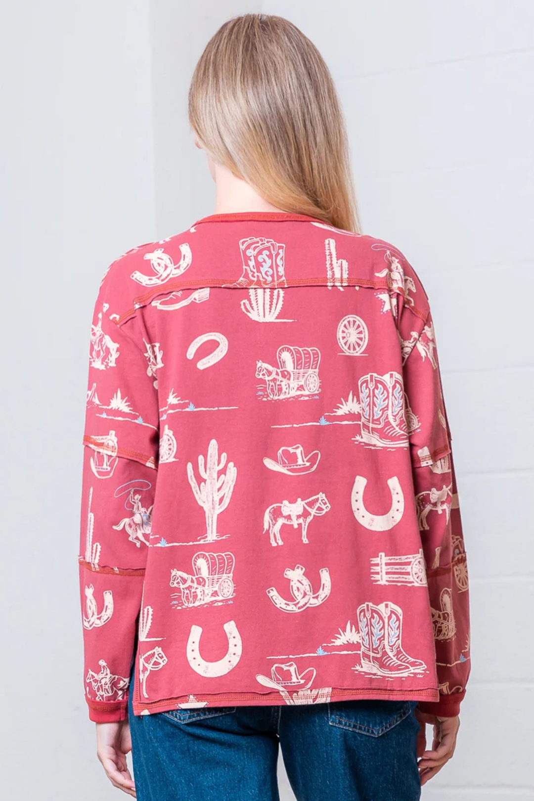 Saddle Song Western Blouse