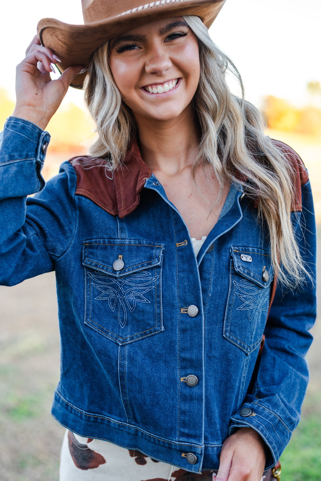 High Ridge Boot-Stitch Denim Jacket