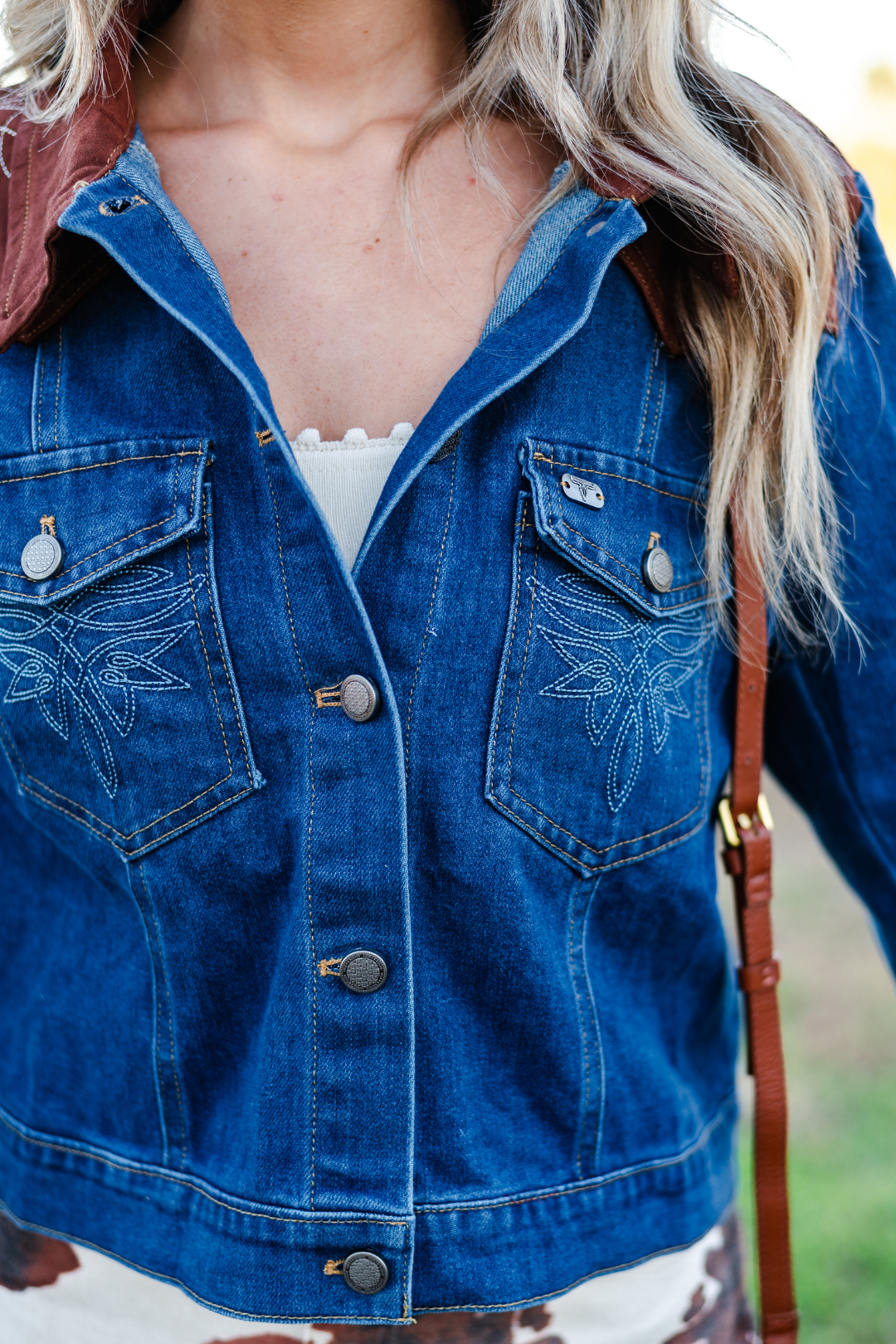 High Ridge Boot-Stitch Denim Jacket