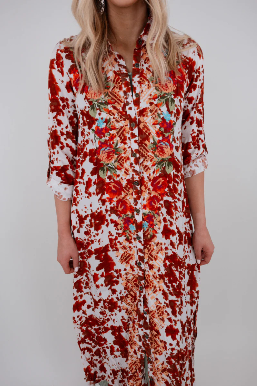 Western Style Kimono Dress