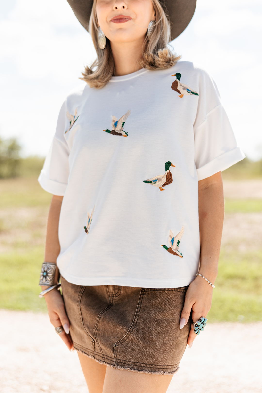 Flyway Embroidered Tee
