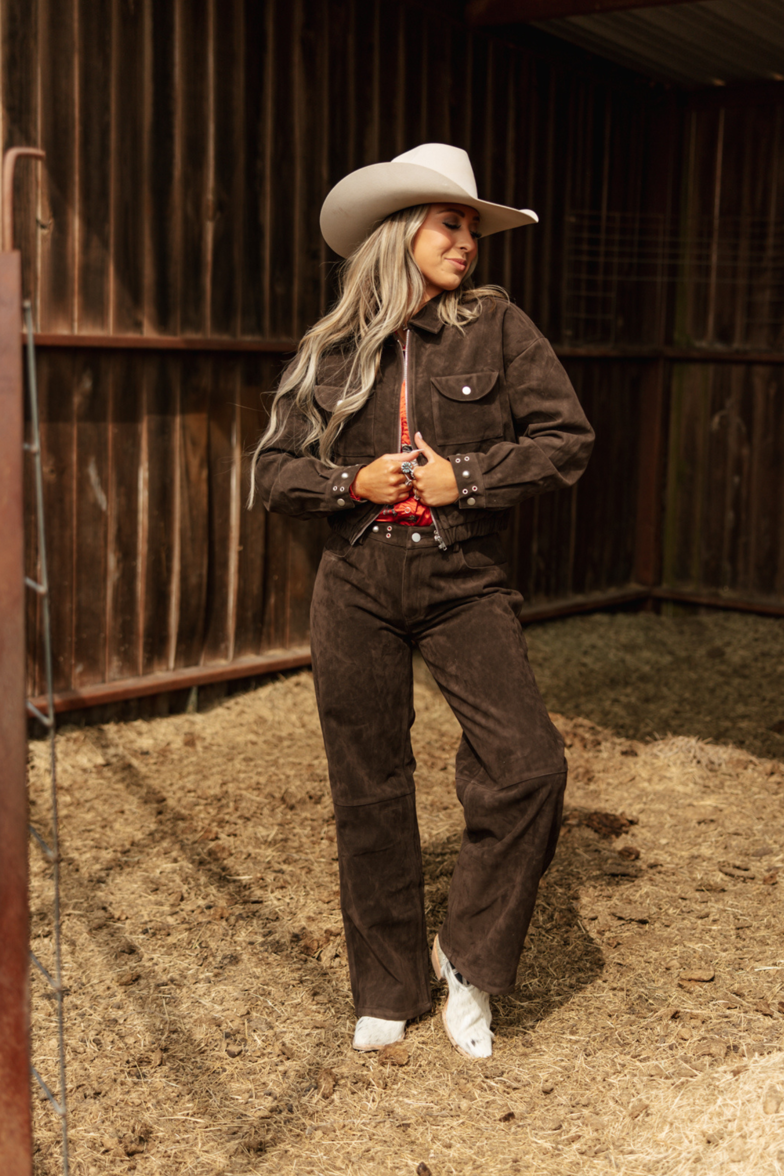 Westbound Suede Luxe Set
