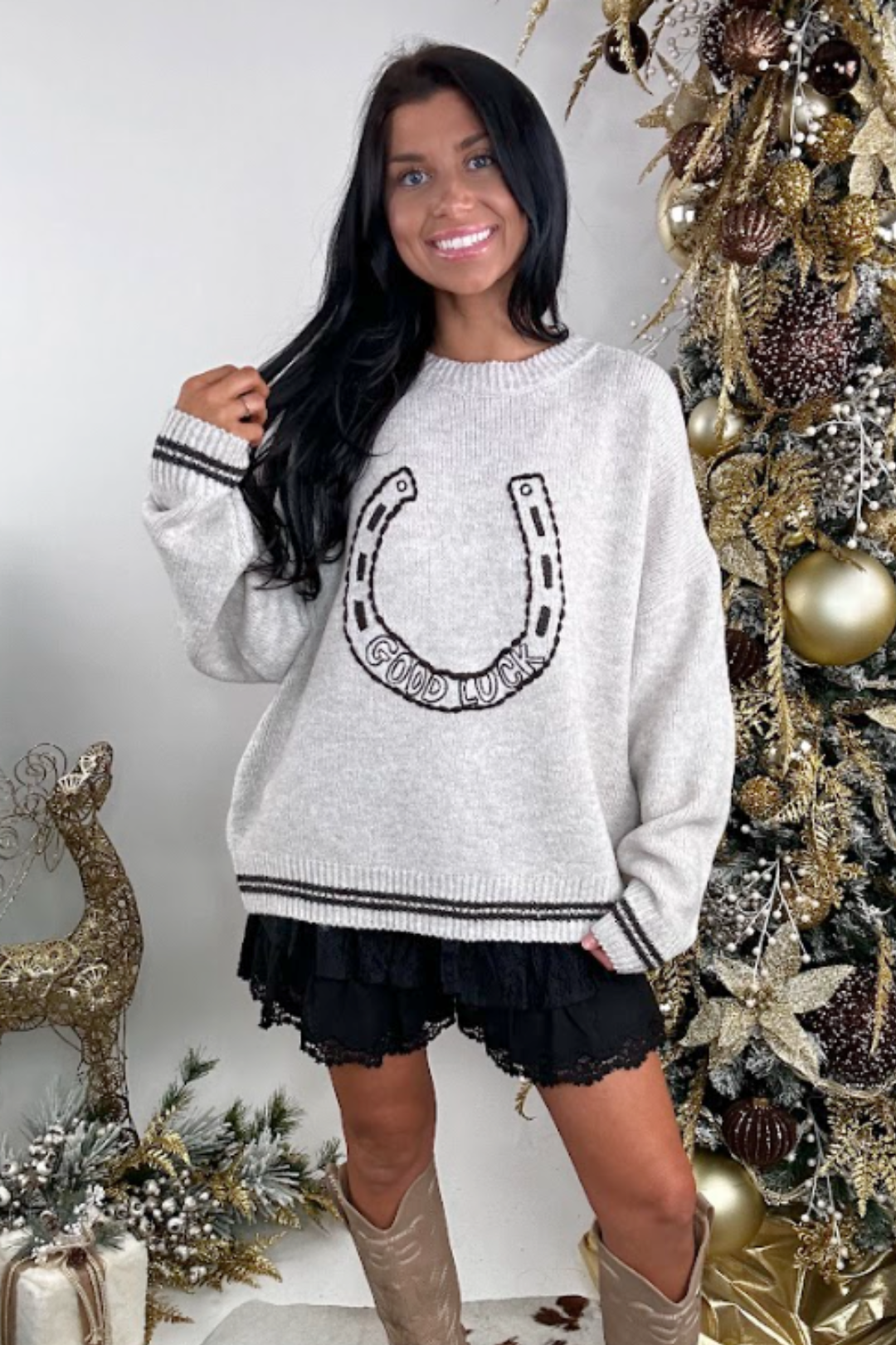 Good Luck Charm Wool Sweater