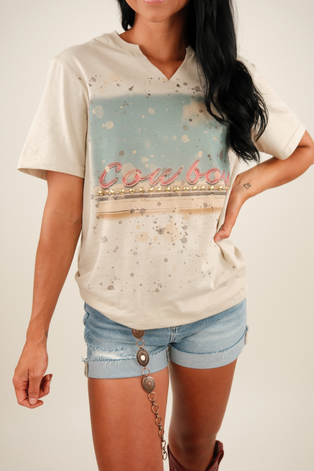 Cowboy Marquee Graphic Tee