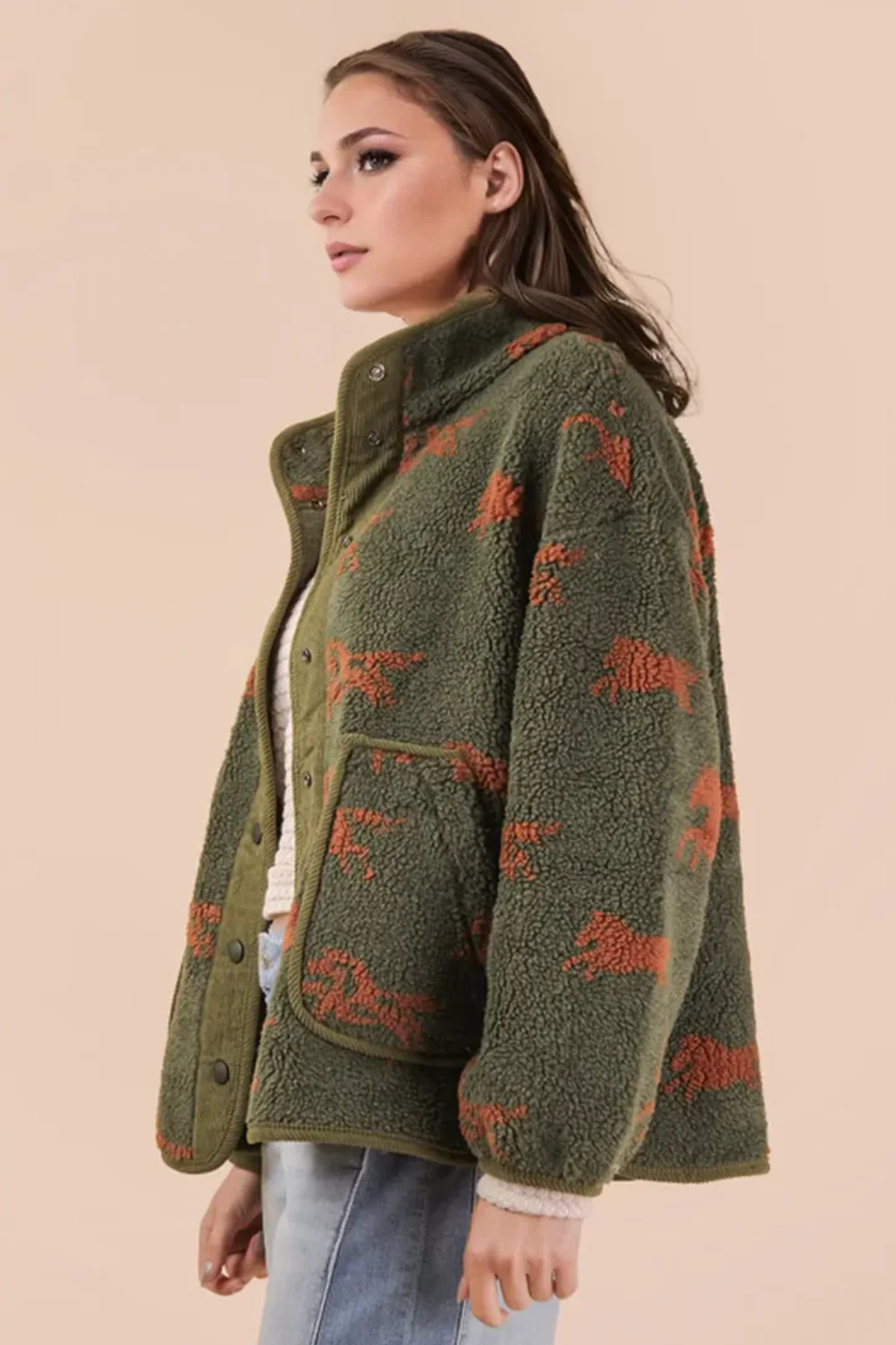 Wild Sage Sherpa Jacket