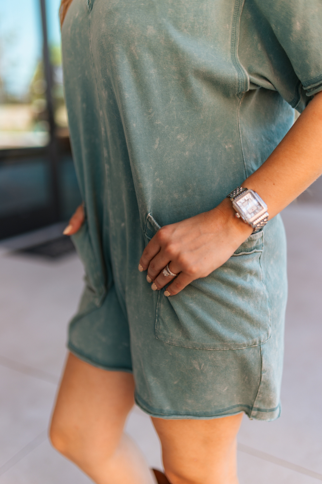 Wild West Mineral Wash Romper
