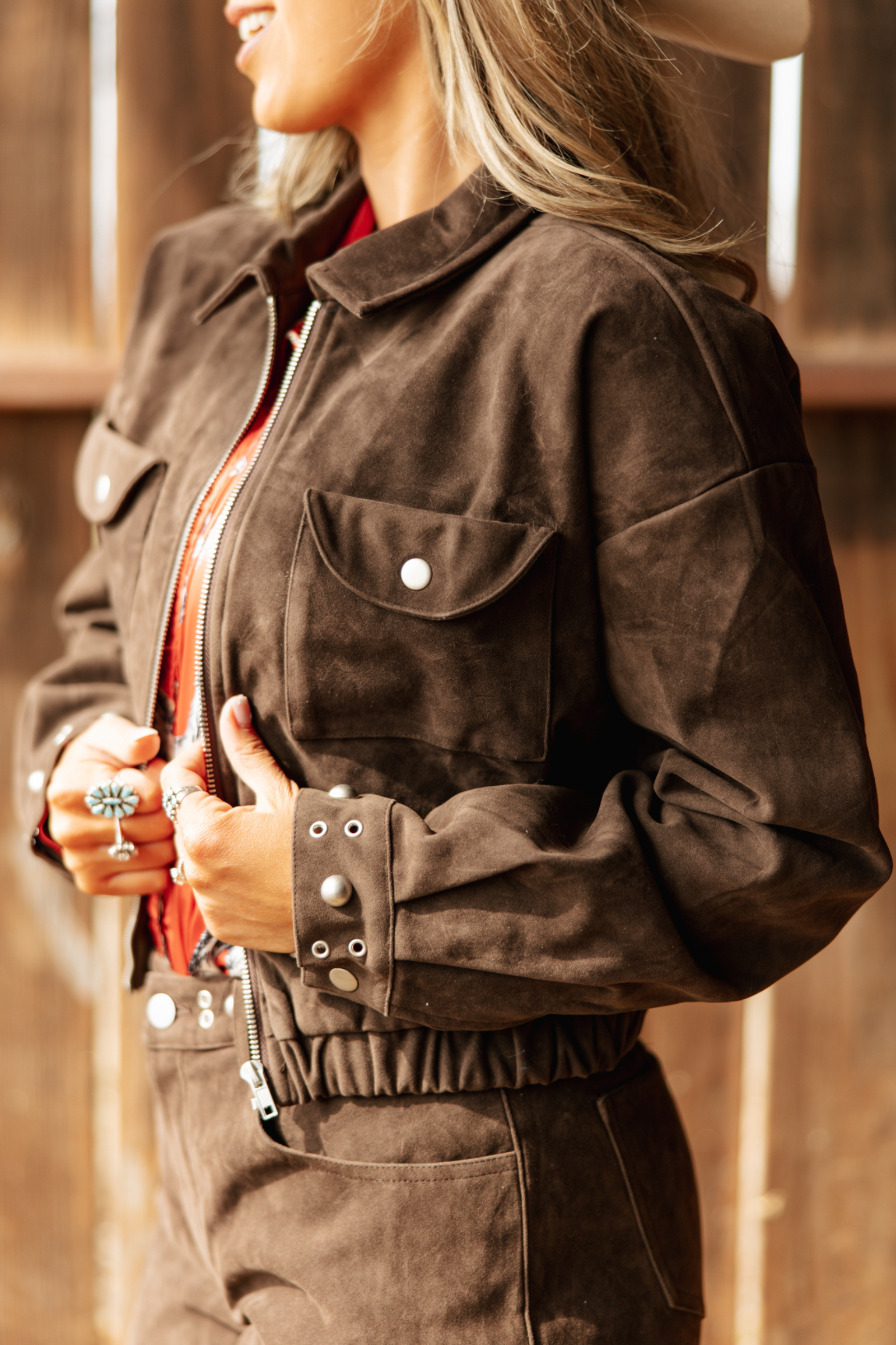 Westbound Suede Luxe Set