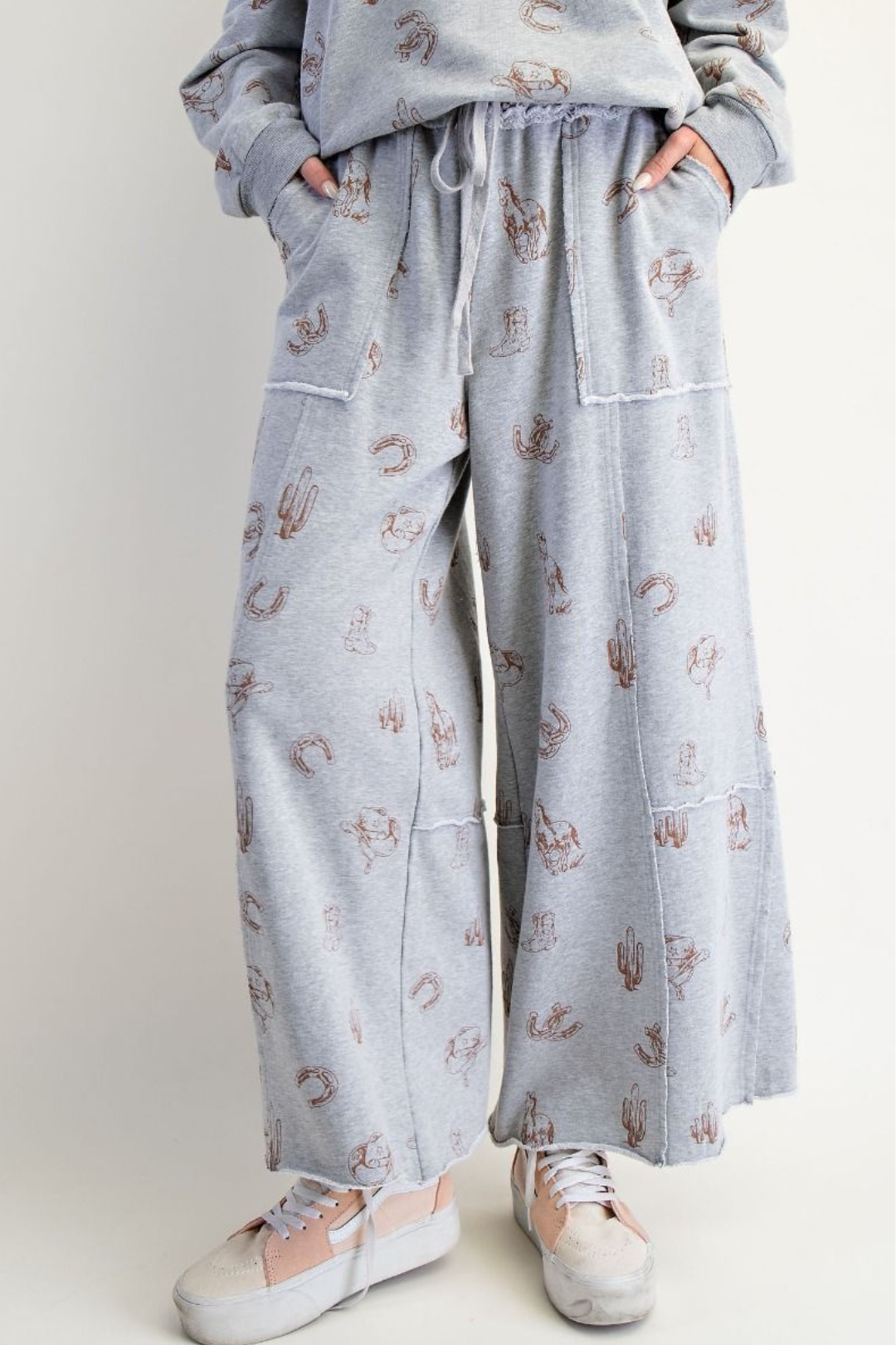 Western Horizon Wide-Leg Pants