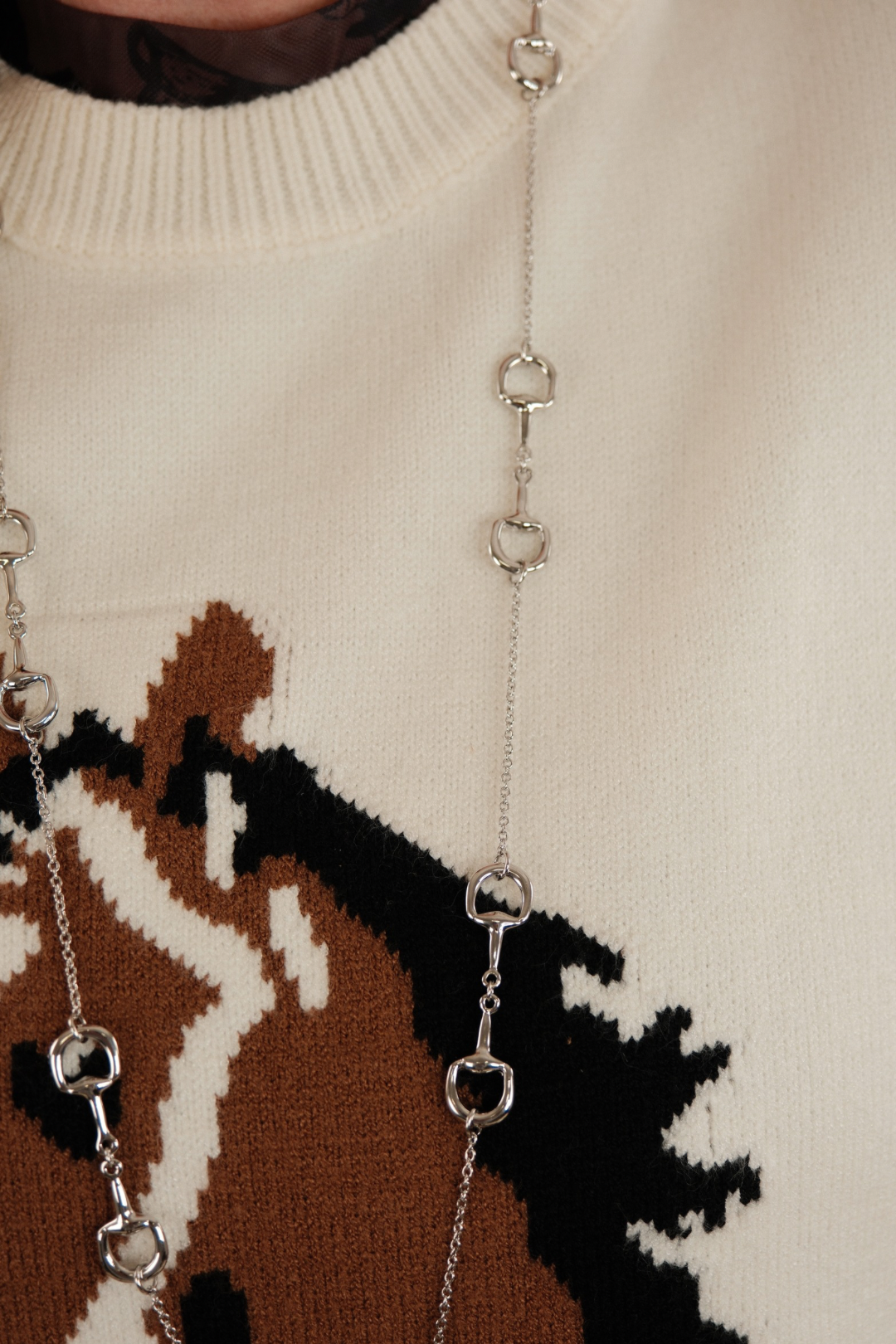 Snaffle Trail Chain Necklace