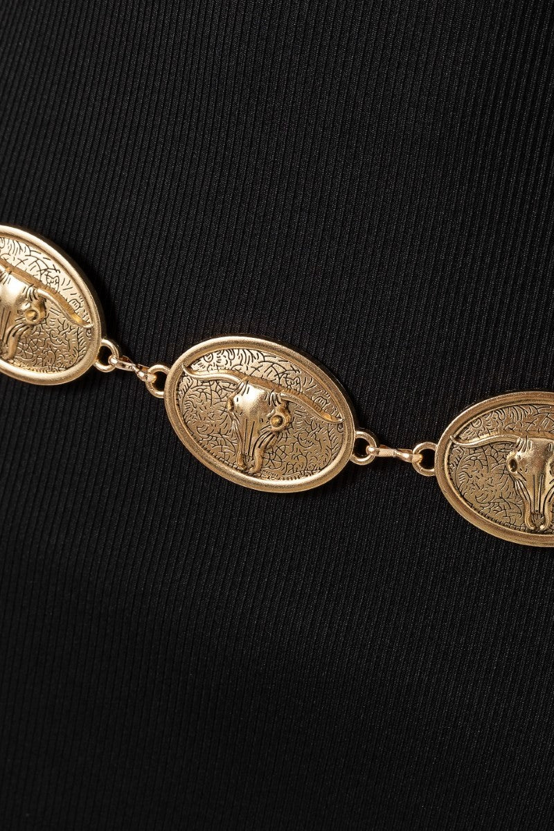 High Desert Concho Chain Belt