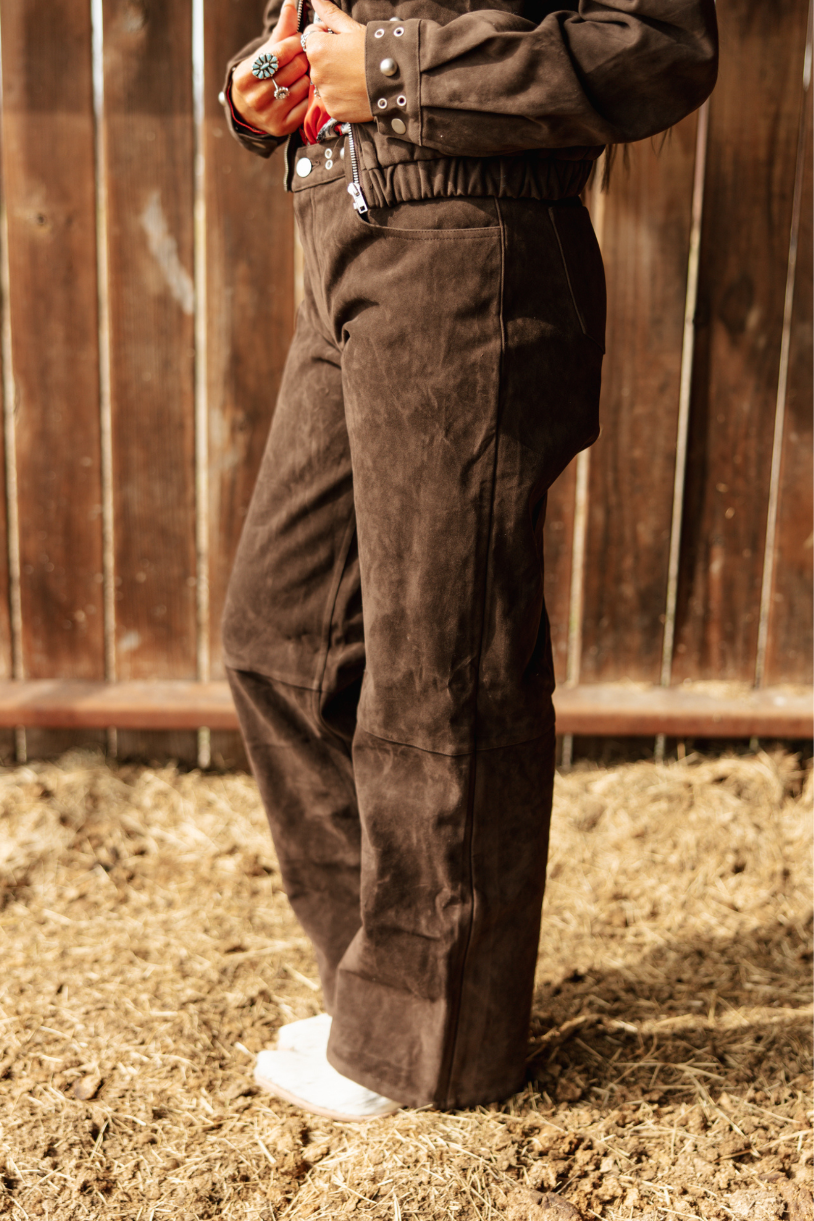 Westbound Suede Luxe Set