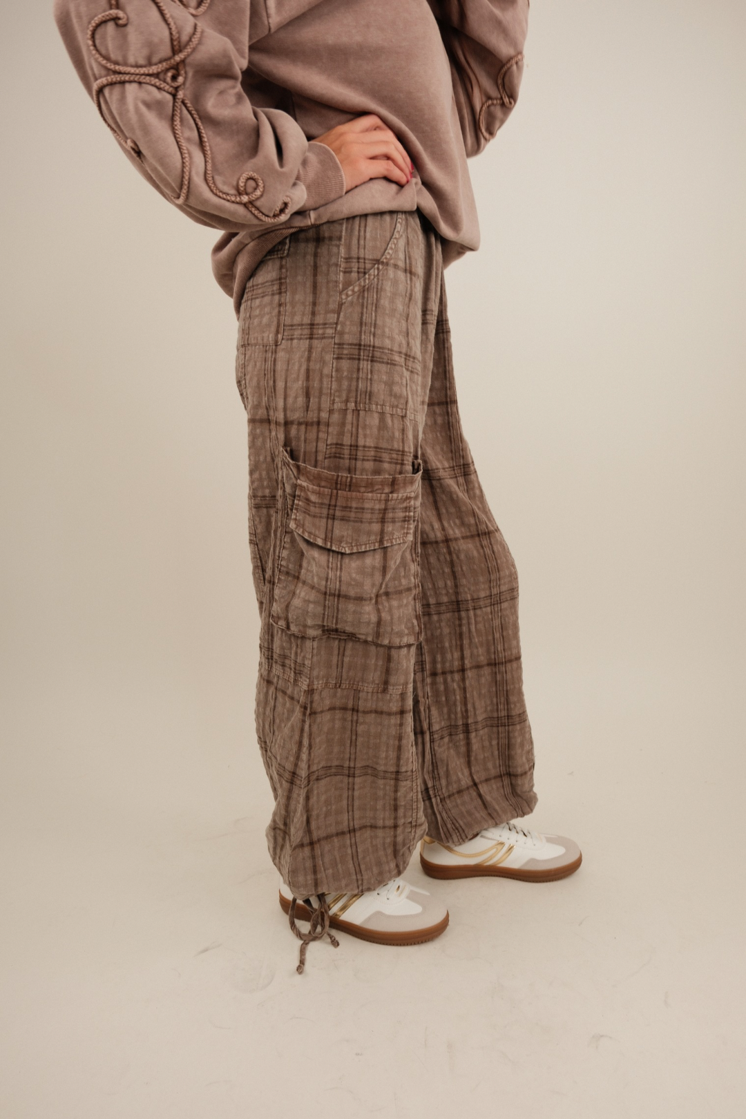 Trailblazer Plaid Joggers
