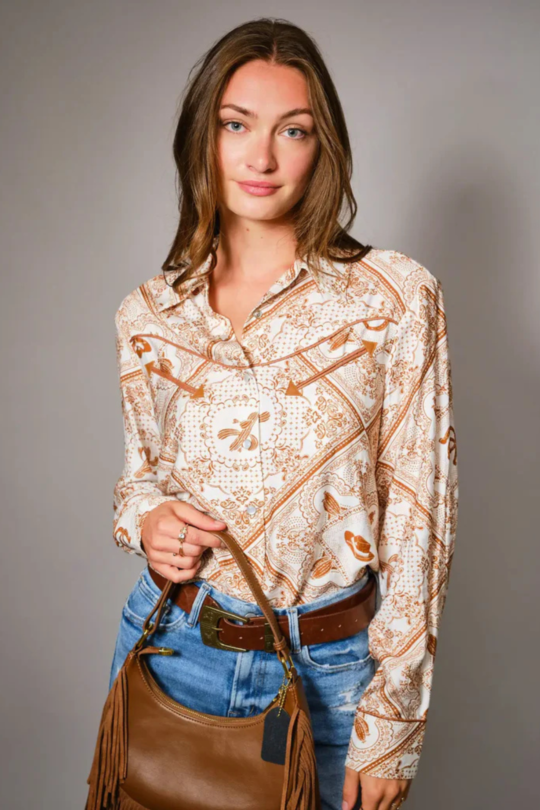 Desert Bandana Blouse
