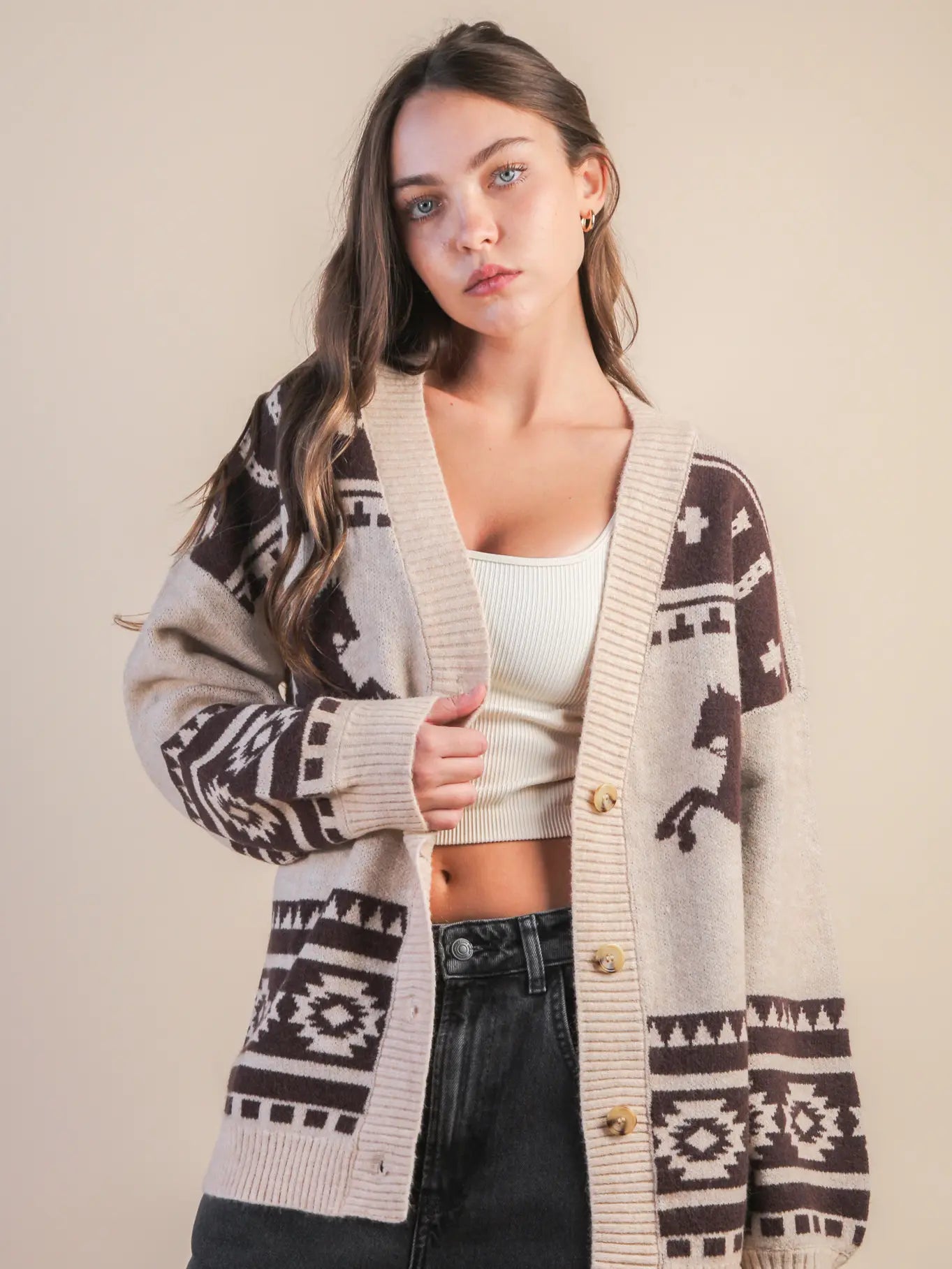 Mesa Trails Knit Cardigan