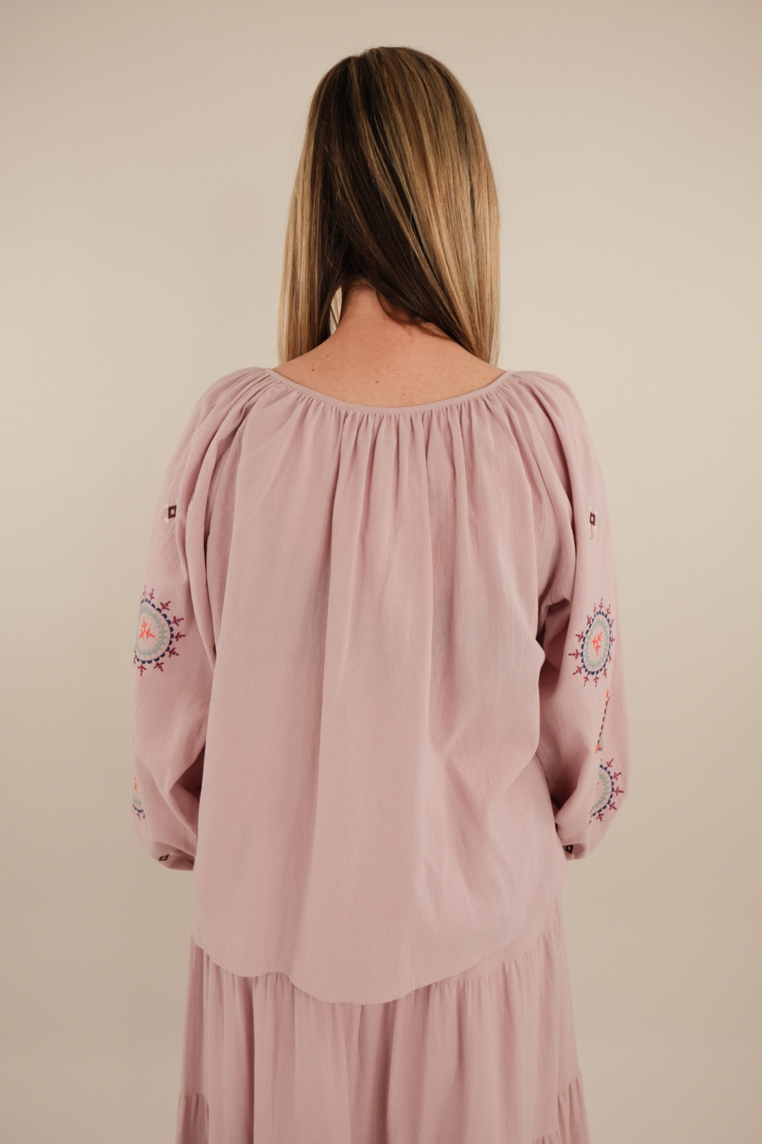Wild Iris Boho Blouse