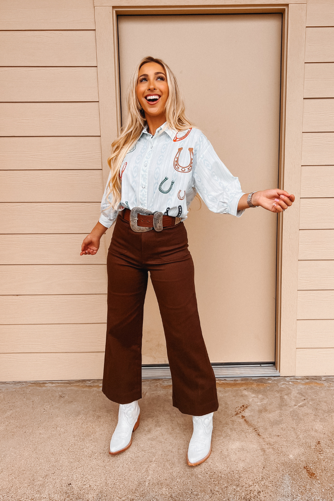 Lucky Lass Western Blouse