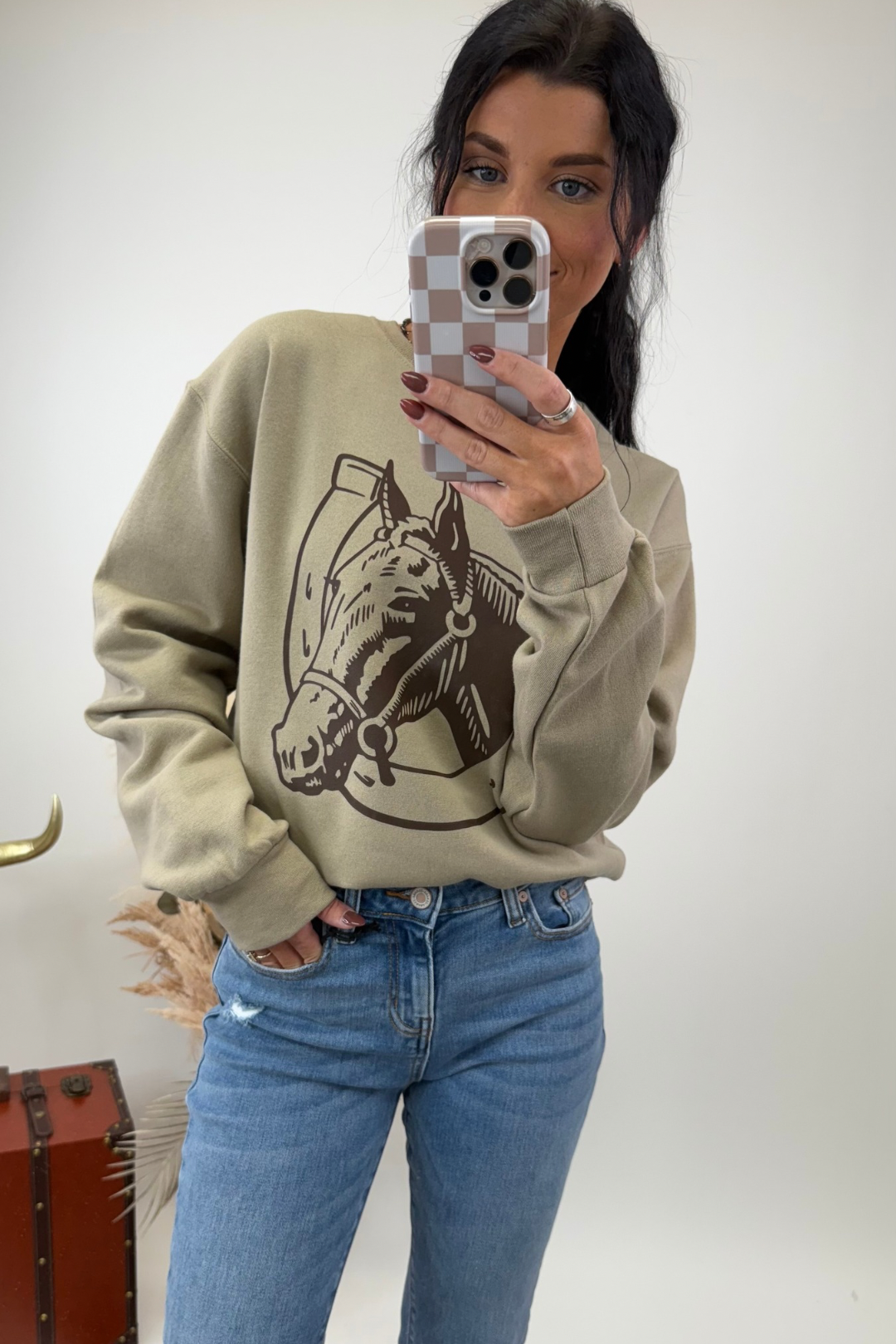 Sweet Iron Crewneck - Khaki