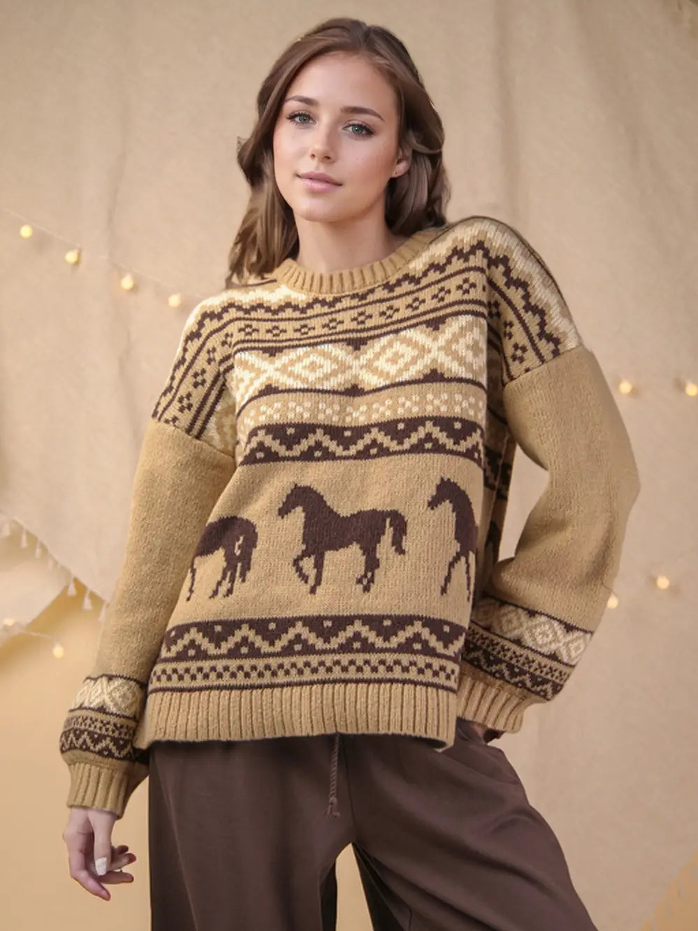 Prairie Run Knit Sweater