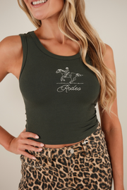 Stampede Spirit Ribbed Tank