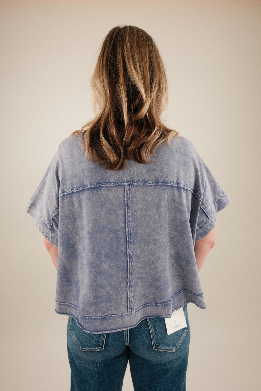 Everyday Edgy Pocket Tee - Marlin
