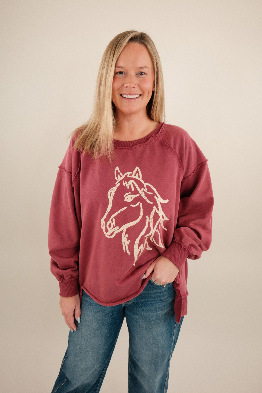 Cowgirl Comfort Crewneck