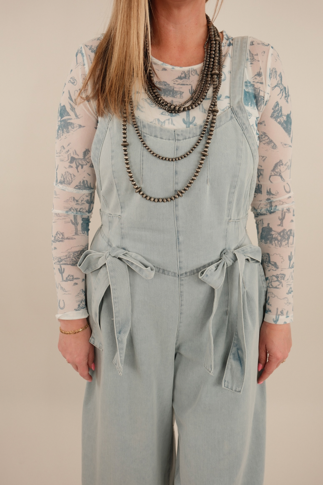 Buckaroo Belle Denim Jumpsuit