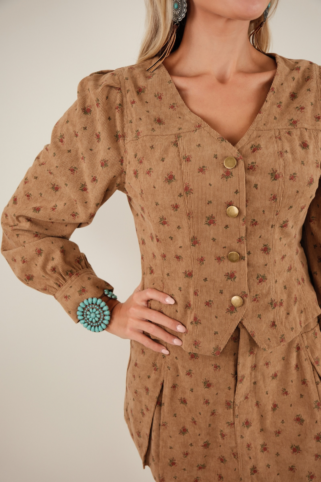Wildflower Rodeo Corduroy Set